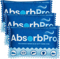 Rechargeable Dehumidifier Bag 3-Pack - 100g Reusable Moisture Absorbers - Silica Gel Packets for