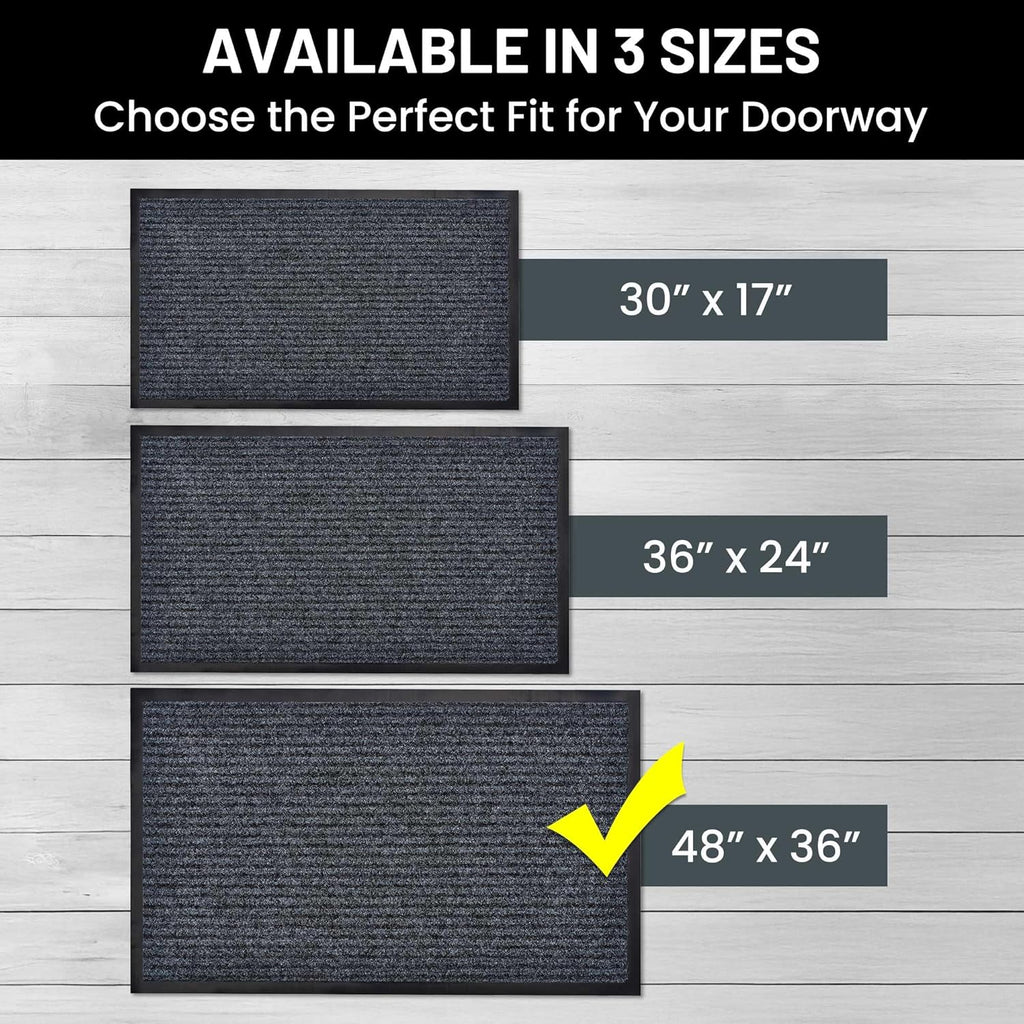 Sierra Concepts Front Door Mat X-Large Welcome Floor Mats - Entryway Indoor Outdoor Entrance