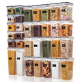Vtopmart 32pcs Airtight Food Storage Containers Set, BPA Free Plastic Kitchen and Pantry