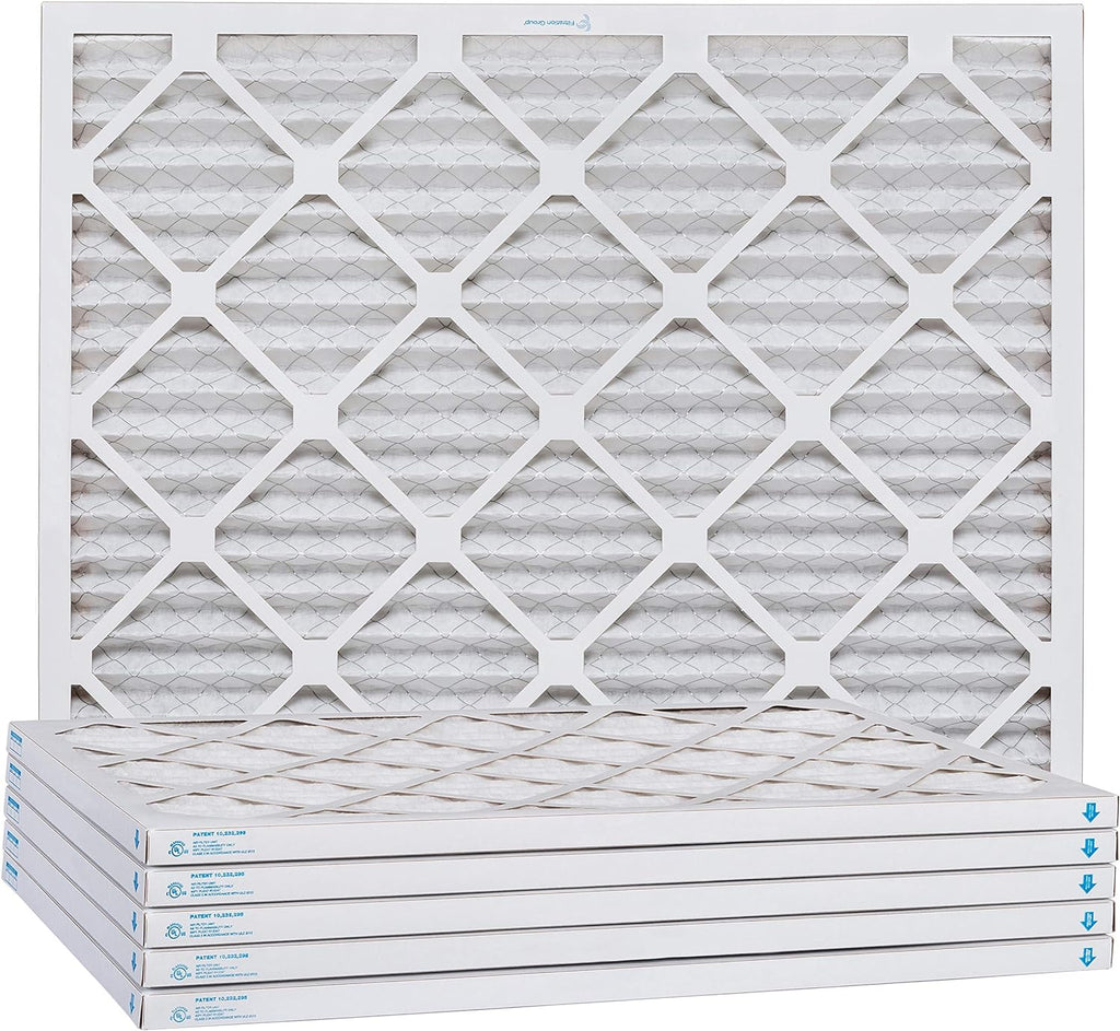 Aerostar 10x12x1 MERV 13, Pleated Air Filter, 10x12x1, Box of 6, Made in the USA