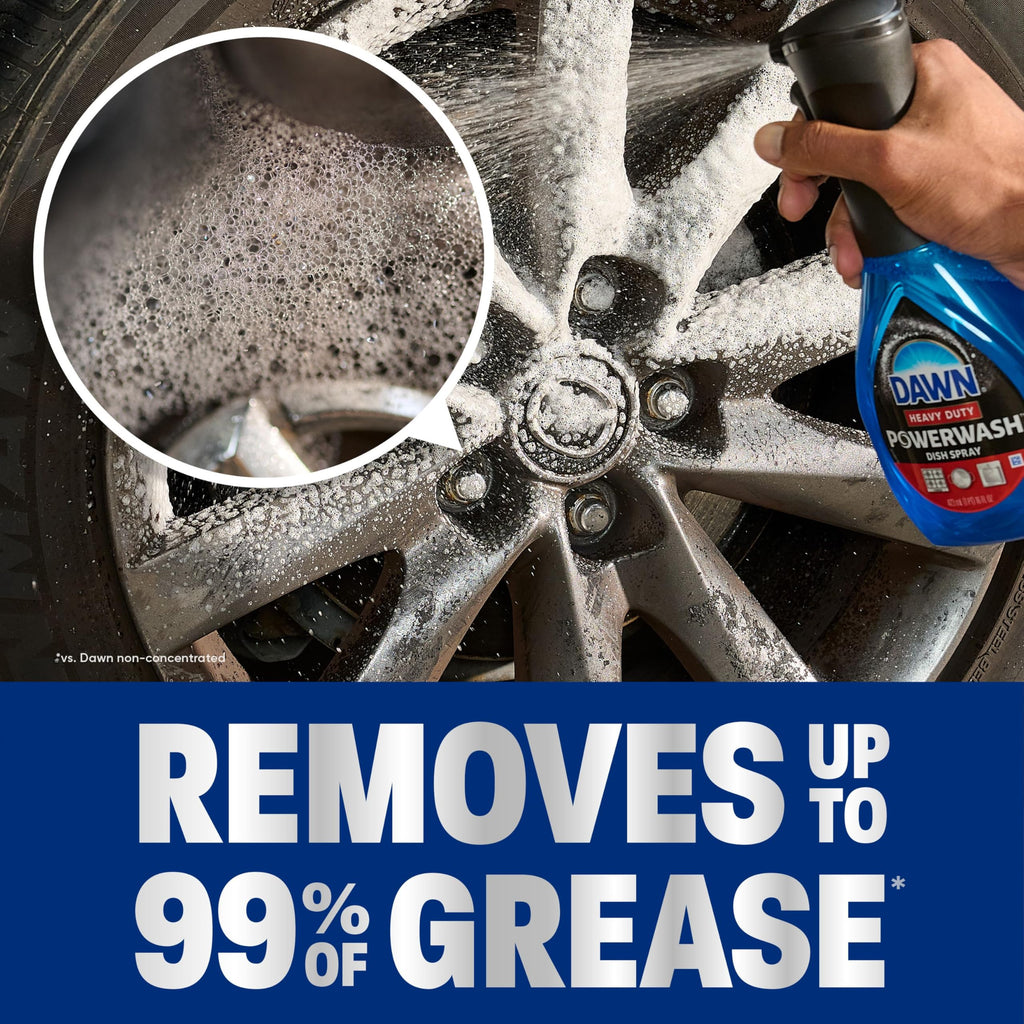 Dawn Powerwash Heavy Duty Dish Spray All-Purpose Cleaner and Degreaser, 16 oz. Spray Bottle