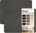 Fine Linen Fabric Patches, Self-Adhesive - 8x11 inch, 2 Pack, Multi Color, For Sofa & Clothes