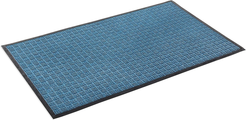 Kempf Water Retainer Entrance Mat, Indoor Outdoor Rubber Rug, Moisture Trapping, Absorbent Mat, 18