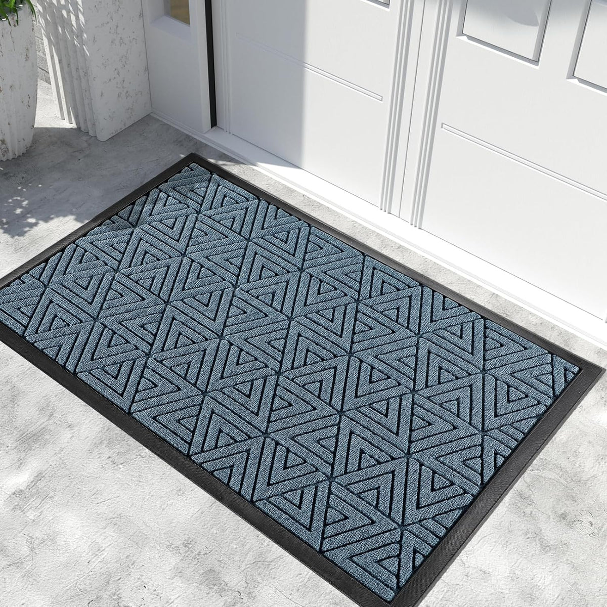 Yimobra Extra Large Door Mat 60x32, All-Weather Waterproof Non-Slip Welcome Matt Outdoor, Heavy