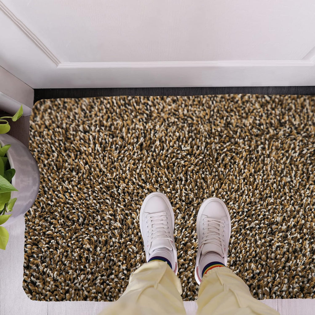 Premium Microfiber Indoor Door Mat – 36"x60" Washable Entry Mat, Non-Slip, Waterproof Backing