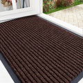 OLANLY Front Door Mat Indoor Outdoor Entrance, Waterproof Heavy Duty Doormat, Fade Resistant, Low