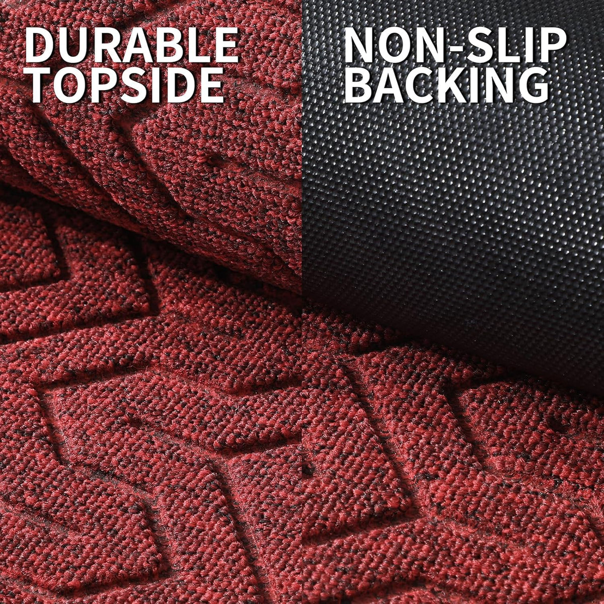 Yimobra Front Door Mat Outside Entrance 29.5x17, Waterproof Heavy Duty Outdoor Mats for Front Door