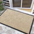 Yimobra Door Mat, Outdoor Indoor Entrance Welcome Mat, Heavy Entry Front Door Mat, Stain & Fade
