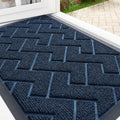 OLANLY Front Door Mat Indoor Outdoor Entrance, Waterproof All-Season, All-Weather Doormat, Sturdy