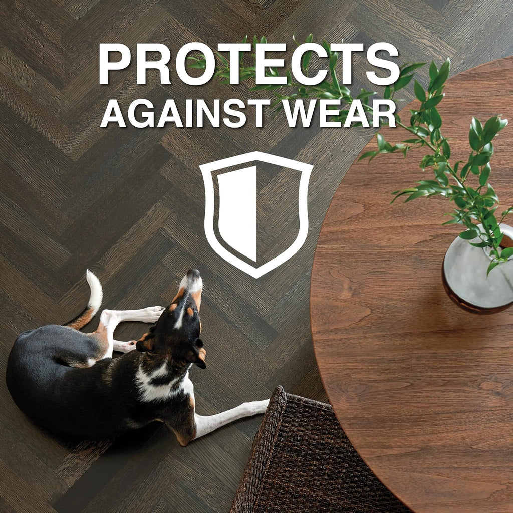 Bona Hardwood Floor Polish - 32 fl oz - Low Gloss Shine - Polish for Wood Floors - Protects and