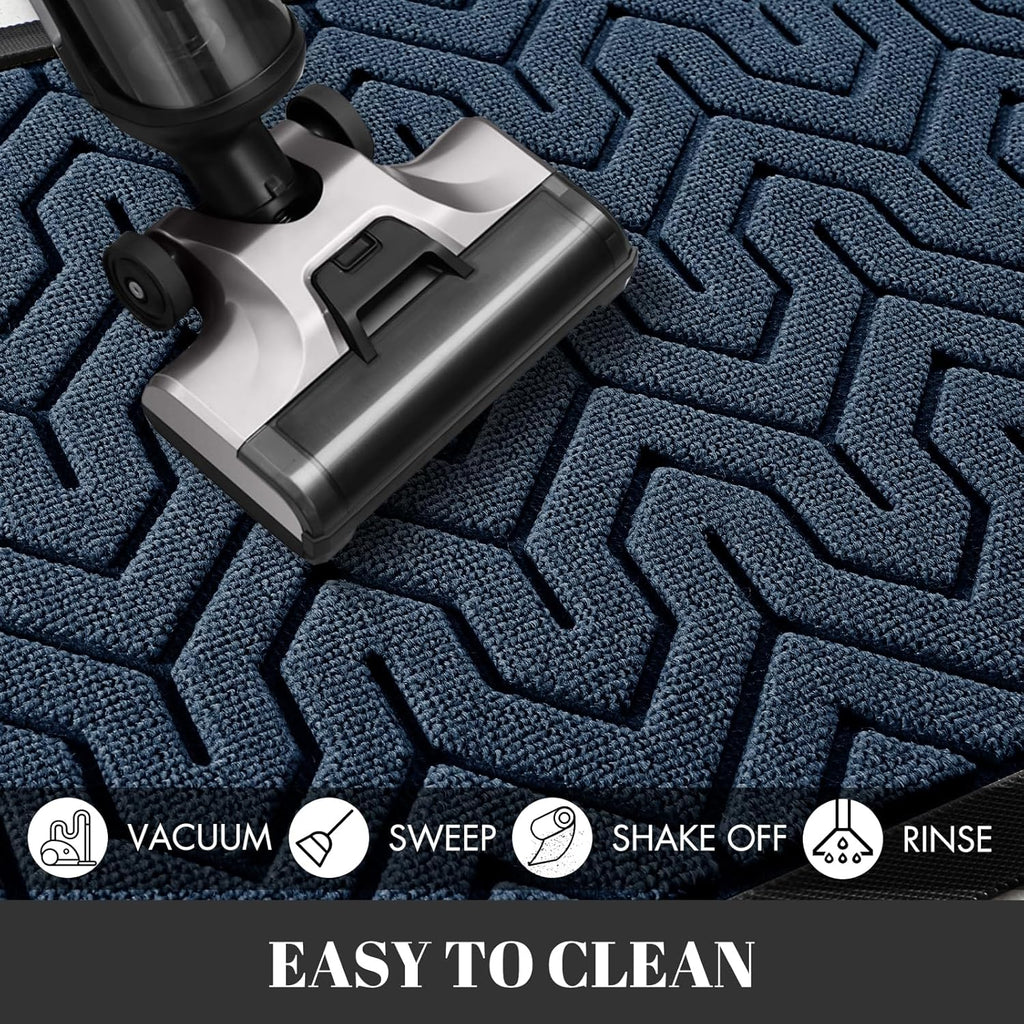 Yimobra Extra Large Door Mat Outside Entrance 60x32, Waterproof Heavy Duty Outdoor Mats for Front