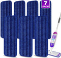 7 Count Reusable Microfiber Mop Pads for Swiffer PowerMop- MEXERRIS PowerMop Refills Hard Wood