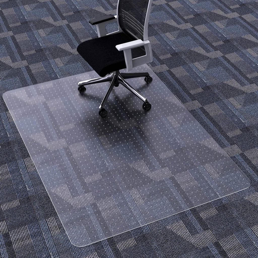 FuturHydro Office Chair Mat for Carpet, 46" x 60" Clear Office Home Floor Protector Mat