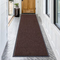 OLANLY Front Door Mat Indoor Outdoor Entrance, Waterproof Heavy Duty Doormat, Fade Resistant, Low