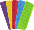 16.5 inch Reusable Mop Pads Microfiber Spray Mop Replacement Heads for Wet/Dry Mops Compatible with