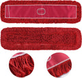 Matthew Cleaning 36'' Industrial Strength Cotton Dust Mop Refill Washable Replacement Heads for
