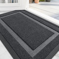 OLANLY Front Door Mat Indoor Outdoor Entrance, Waterproof All-Season, All-Weather Doormat, Sturdy