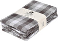 Kitchen Towels Set of 6 Soft Premium Cotton Highly Absorbent Dish Towels 20X30 Inches, Washable &