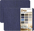 KING MOUNTAIN Fine Linen Repair Patches, Self-Adhesive Linen Fabric Patches, 8X11 inch 2 PCS, Multi