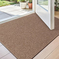 LUMI Indoor Door Mat 32"x47", Ultra Thin Low Profile Non-Slip Doormat for Home Entrance, Absorbent
