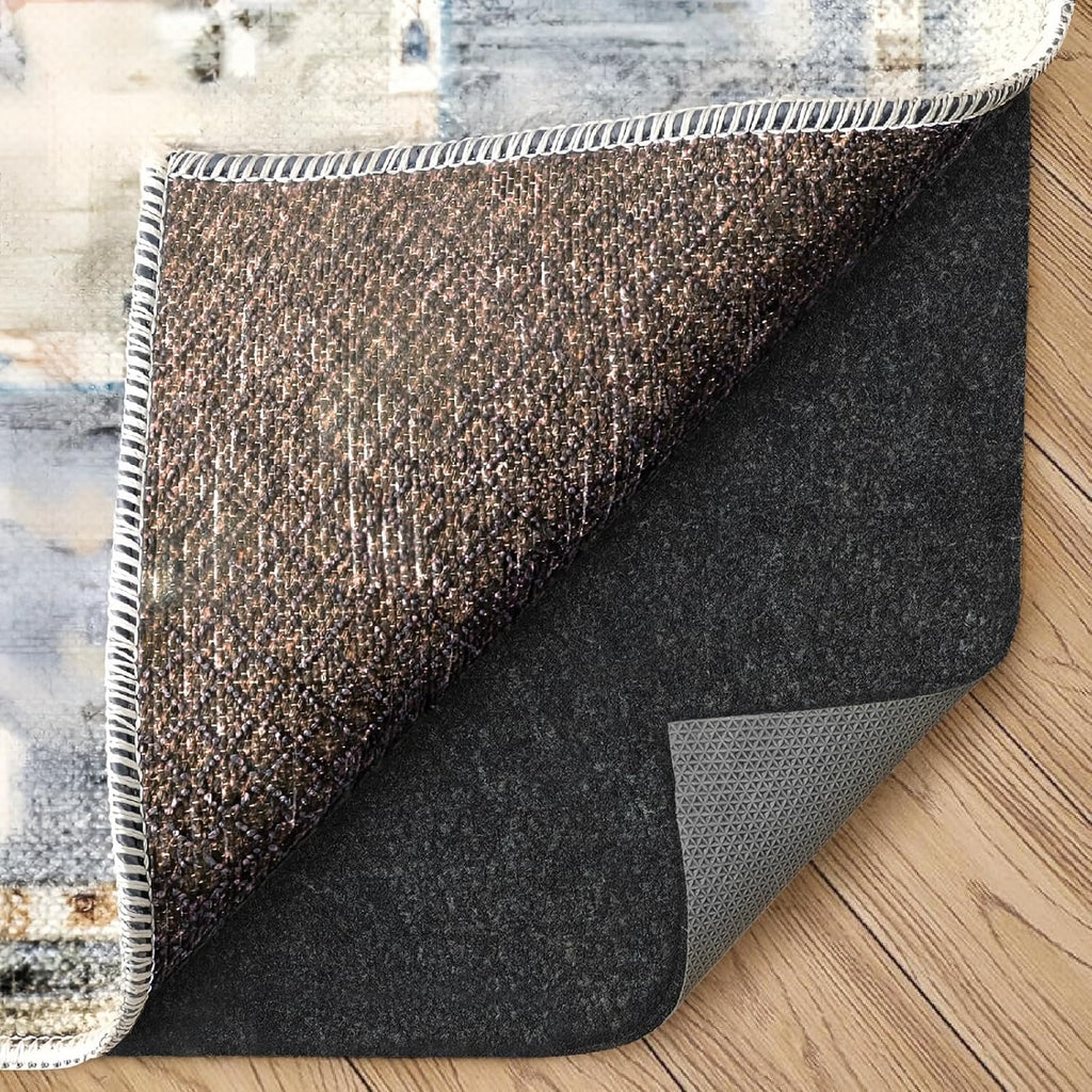 Felt Rug Pad, 6 x 9 Ft Rubber Non-Slip Rug Pad Gripper, Keep Rugs Secure and in Place, Extra Strong