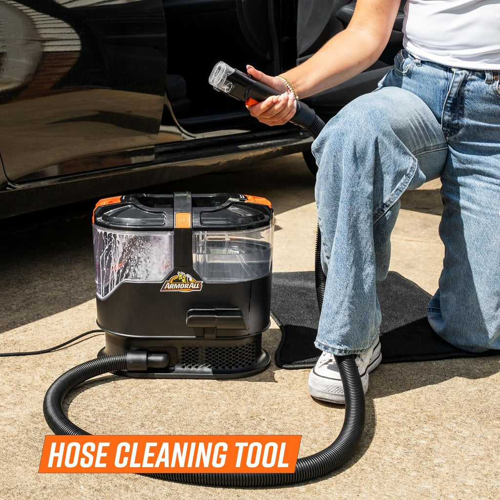 Armor All SCA702 901 7 Amp Portable Spot Cleaner for Car Cleaning, Carpet and Upholstery Stain