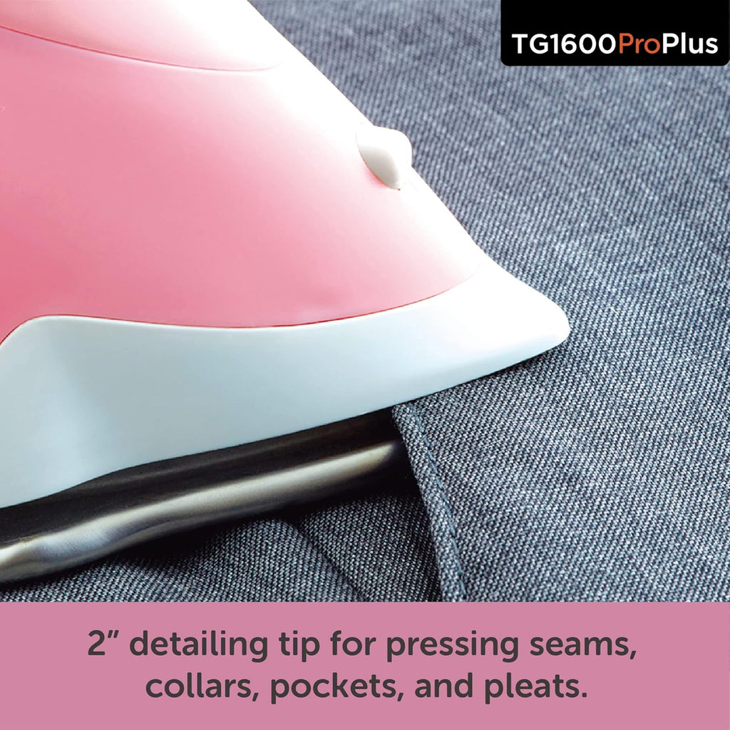 oliso TG1600 ProPlus Smart Iron with Auto-Lift – 1800 Watt Steam Iron for Clothes, Sewing, Quilting