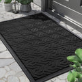 Yimobra Front Door Mat Outside Entrance 29.5x17, Waterproof Heavy Duty Outdoor Mats for Front Door