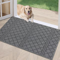 REFETONE Indoor Doormat, Front Back Door Mat 20"x32" Absorbent Rubber Backing Non Slip Door Mats