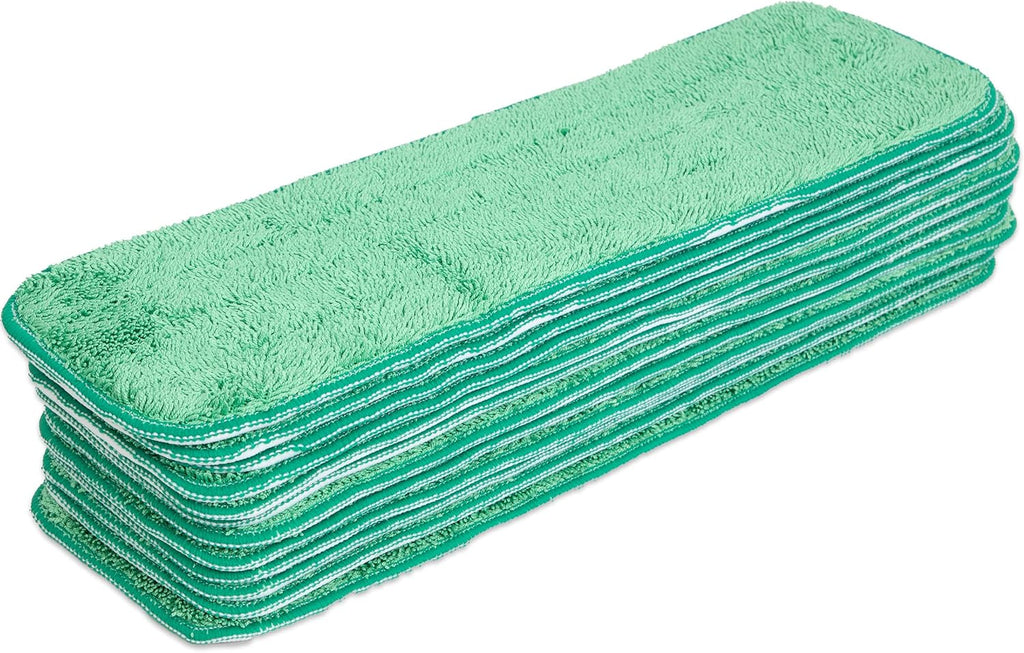 Arkwright Spray Mop Replacement Pads - (Case of 120) Bulk Microfiber Flat Dry and Wet Refill Mop
