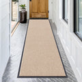 OLANLY Front Door Mat Indoor Outdoor Entrance, Waterproof Heavy Duty Doormat, Fade Resistant, Low