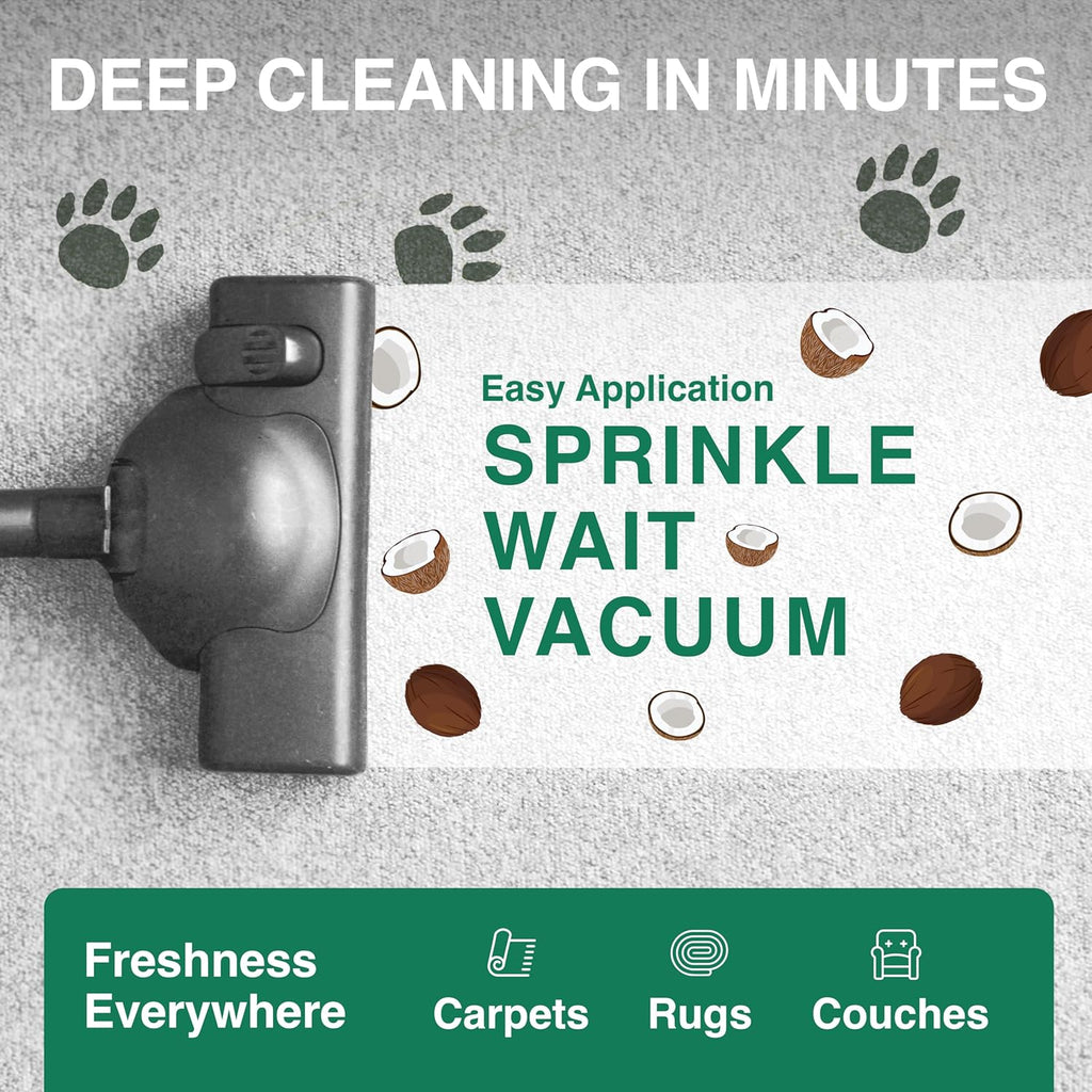 Good Natured Brand | Carpet Deodorizer & Freshener Powder | 31 oz Pet Odor Eliminator for Strong