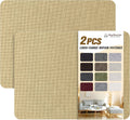 KING MOUNTAIN Coarse Linen Repair Patches, Self-Adhesive Linen Fabric Patches, 8X11 inch 2 PCS