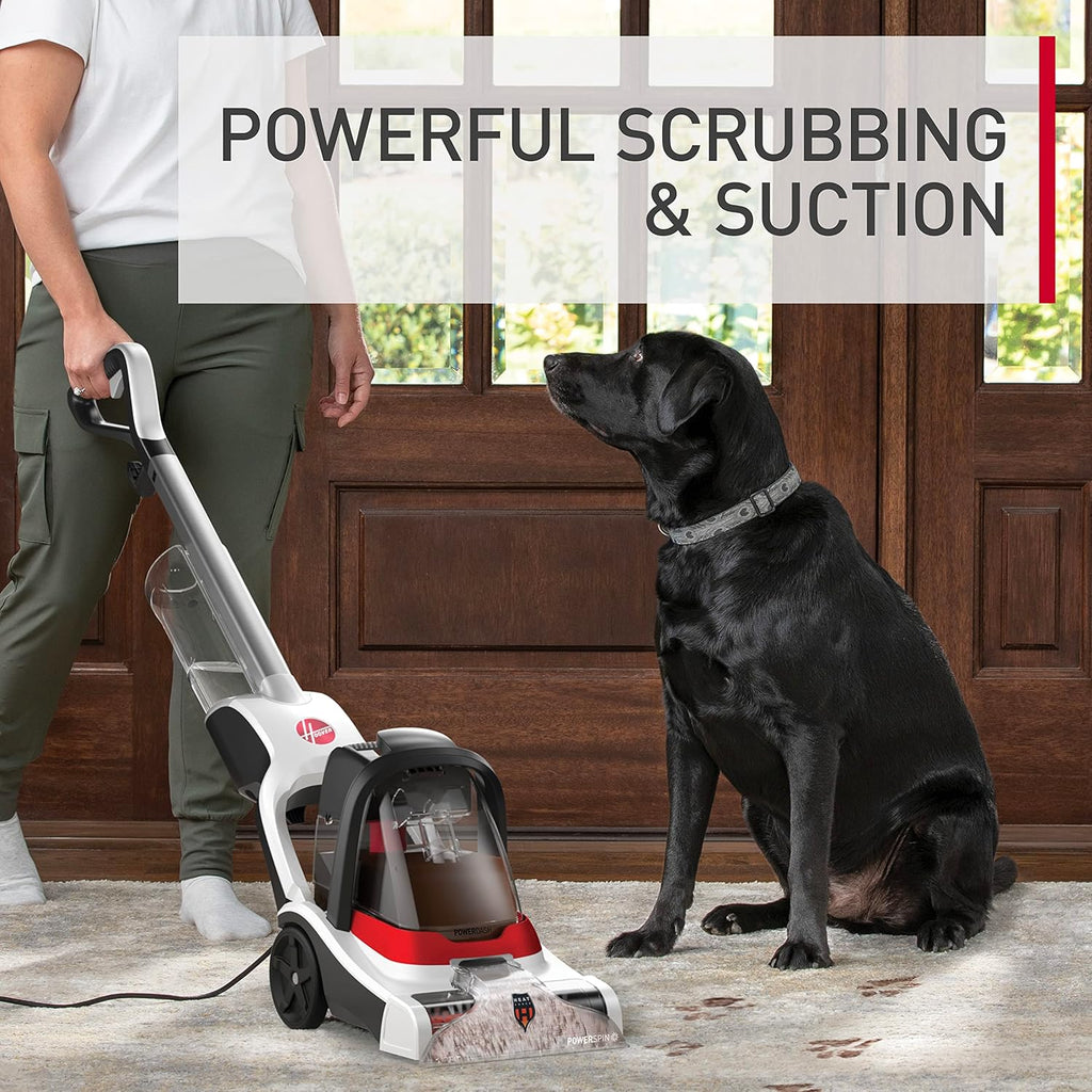 Hoover PowerDash Pet+ Compact Carpet Cleaner Machine, Lightweight Carpet Shampooer Machine, Pair