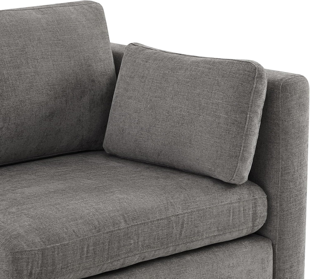 CHITA Oversized Modular Cloud Sectional Fabric Sofa Set, FSC Certified U Shaped Couch Reversible