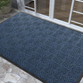 Yimobra Door Mat, Outdoor Indoor Entrance Welcome Mat, Heavy Entry Front Door Mat, Stain & Fade