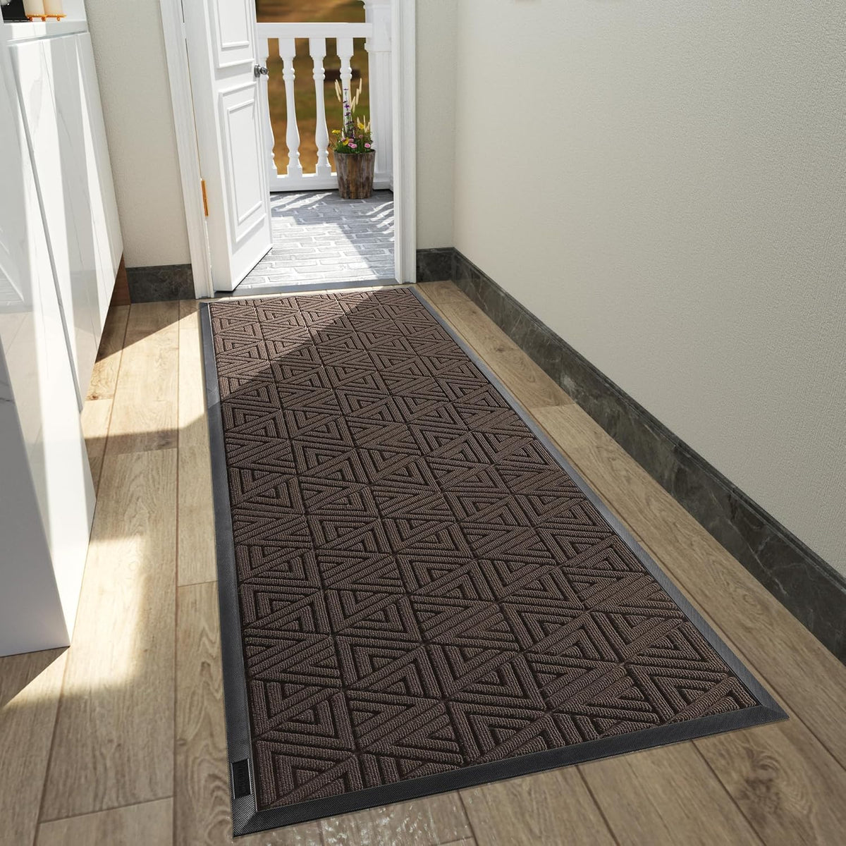 Yimobra Front Door Mat Outside Entrance 72 x 24, Waterproof and Washable Outdoor Mat, Non Slip