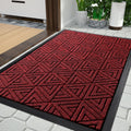 Yimobra Large Door Mat 36x24, All-Weather Waterproof Non-Slip Welcome Matt Outdoor, Heavy Duty Non