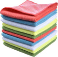 SINLAND Microfiber Dish Cloth for Washing Dishes Dish Rags Best Kitchen Washcloth Cleaning Cloths