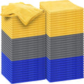 Nuenen Microfiber Cleaning Cloths for Cars 16 x 16 Inch Ultra Absorbent Car Towels Drying Reusable