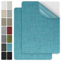 J.CARP 2Pcs Linen Repair Patches, Large Self-Adhesive Fabric Patch for Sofas, Couch, Furniture, Car