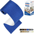 KING MOUNTAIN Linen Repair Patches, Self-Adhesive Fabric Patches, 4 X 63 inch Extra Size, Multi