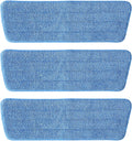 3 Pack Microfiber Mop Pads, Mop Replacement Pads Refills Floor Spray Mop Pads Wet Moping Pads