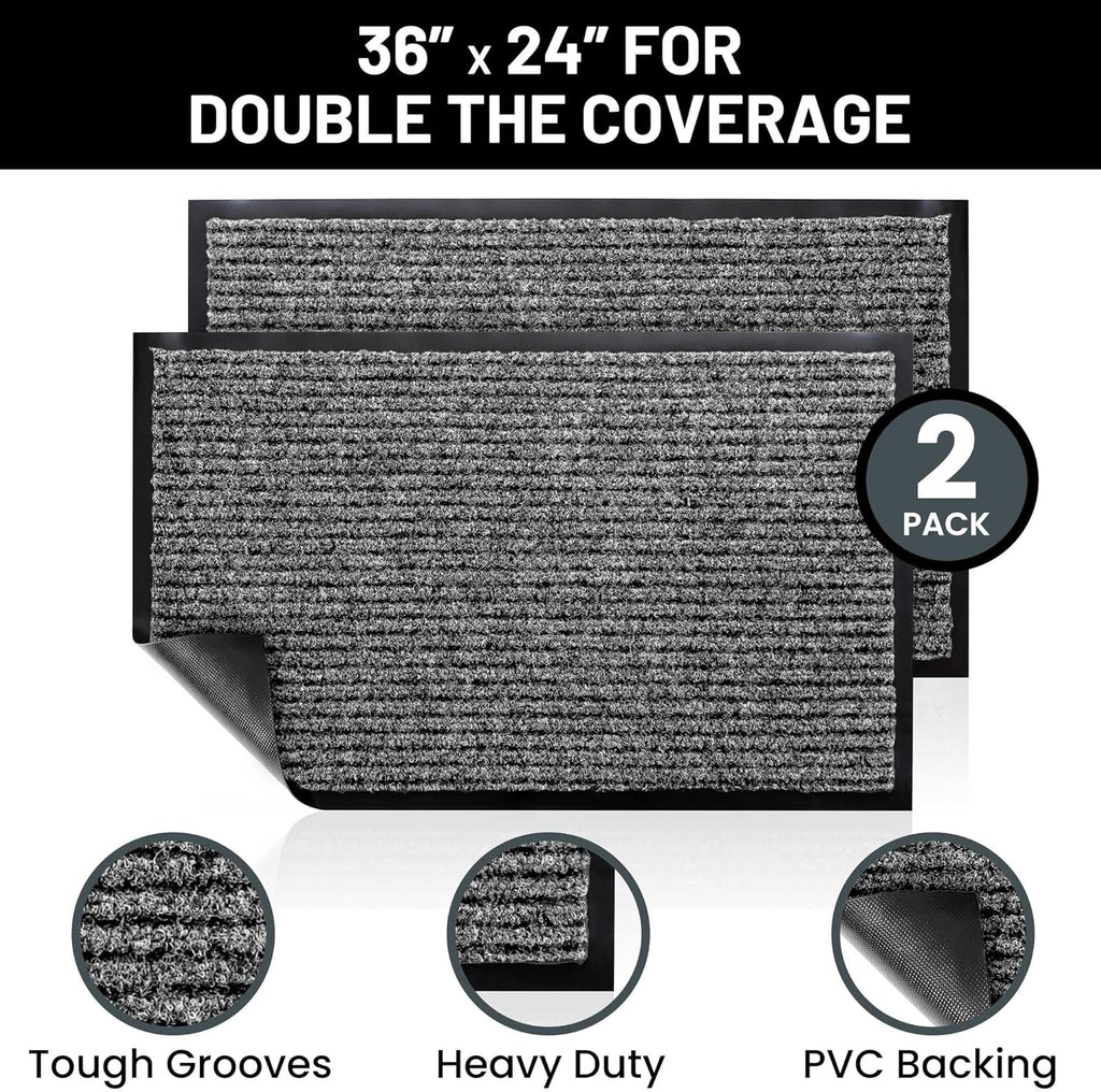 Sierra Concepts Front Door Mat Welcome Floor Mats - Entryway Indoor Outdoor Entrance Doormat