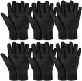 Bencailor 6 Pairs Microfiber Dusting Gloves, Dusting Cleaning Gloves Microfiber Gloves for Plants