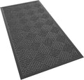 Front Door Mat, 4' x 2' Heavy Duty Indoor Outdoor Doormat, Non-Slip Backing Welcome Mats for