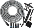 Cen-Tec Systems 95292 30 Ft. Home and Shop Vacuum Hose with Expanded Multi-Brand Power Tool Dust