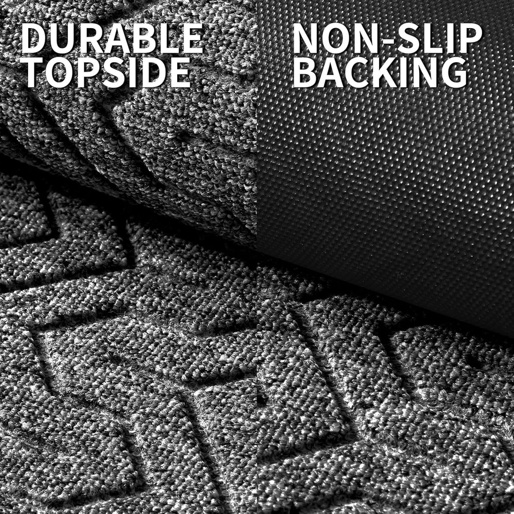 Yimobra Large Door Mat Outside Entrance 36x24, Waterproof Heavy Duty Outdoor Mats for Front Door