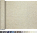 Coarse Linen Repair Patches, Self-Adhesive Linen Fabric Patches, 12X40 inch Extra Size, Multi