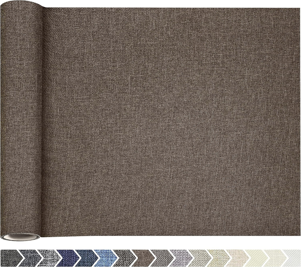 Fine Linen Repair Patches, Self-Adhesive Linen Fabric Patches, 12X40 inch Extra Size, Multi Color